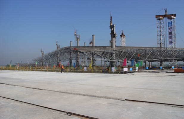 江西网架顶升施工方案