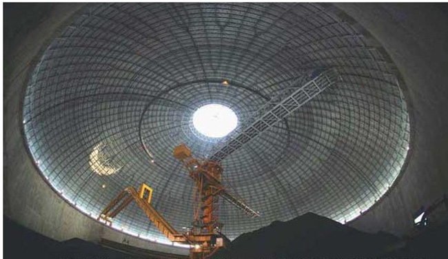 江西发电厂干煤棚网架