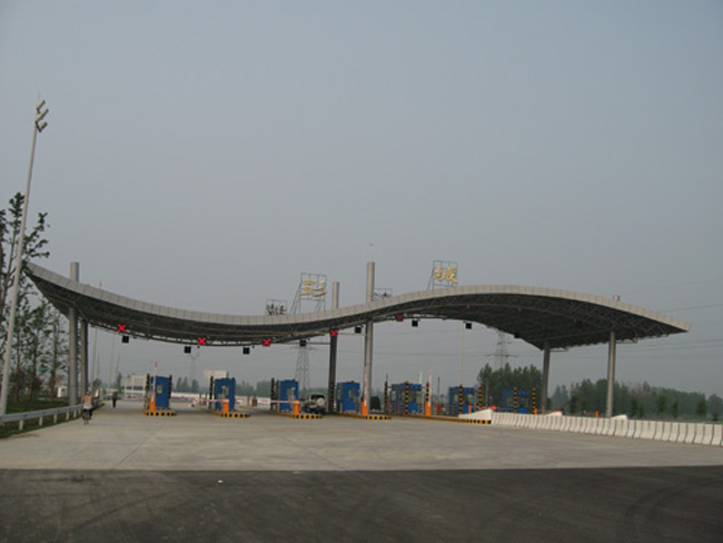 江西收费站网架