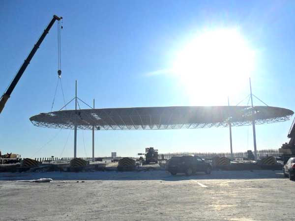 江西加油站网架案例